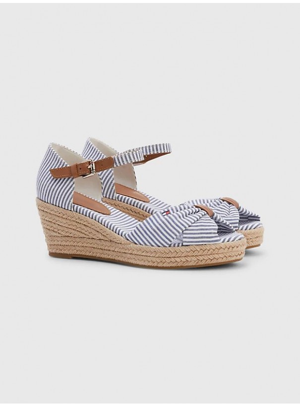 Espadrille FW0FW071580G5 Seersucker/Bluecoast TOMMY HILFIGER