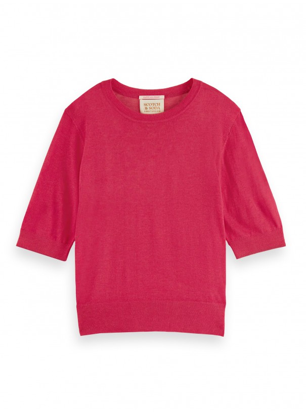 Knitwear 173337 Pop Pink Melange  Maison Scotch H23