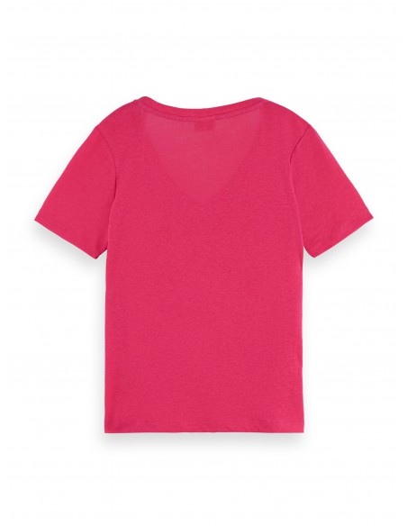 T-Shirt 173275 Pop Pink  Maison Scotch H23