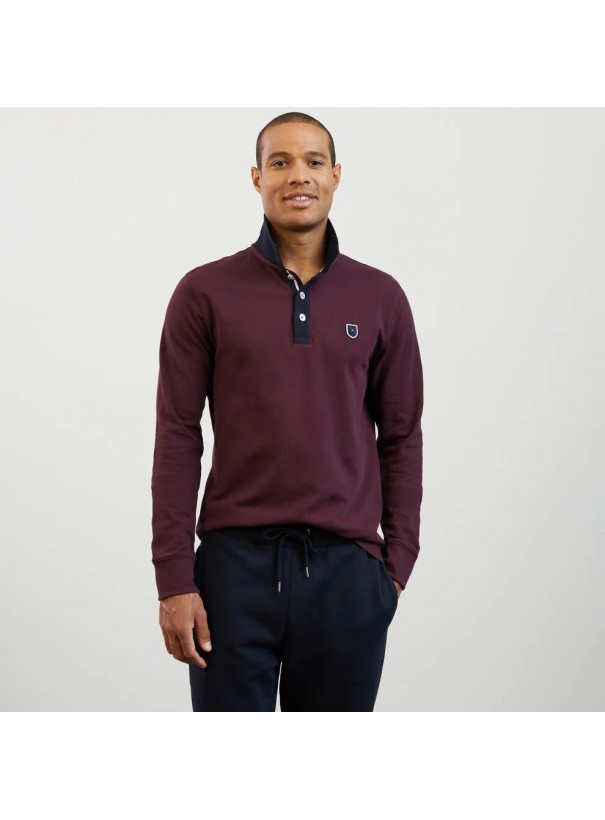 POLO MANCHES LONGUES H23MAIPL0006 BXF EDEN PARK E23