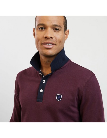 POLO MANCHES LONGUES H23MAIPL0006 BXF EDEN PARK E23