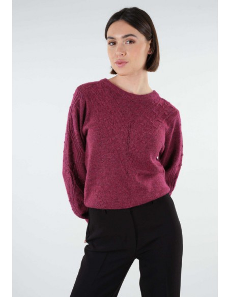 SWEATERS AURORA BERRY MEL DEELUXE H23