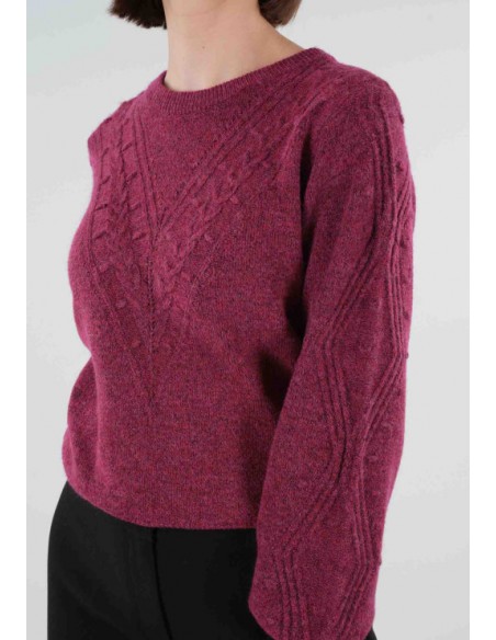 SWEATERS AURORA BERRY MEL DEELUXE H23