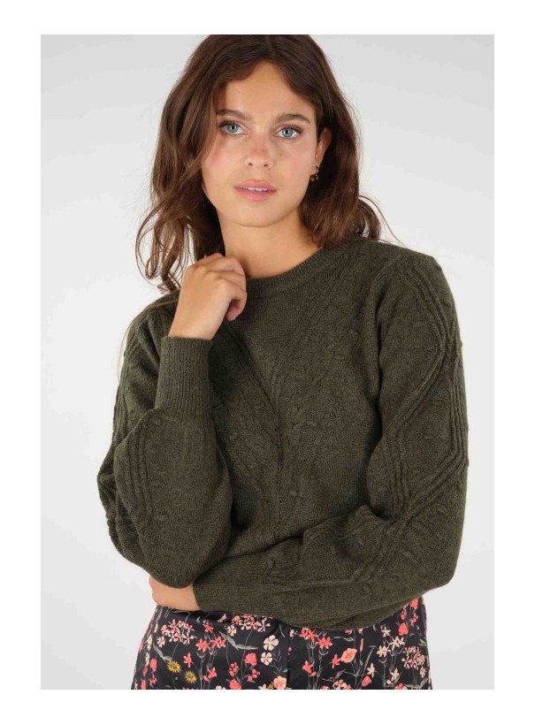 SWEATERS AURORA KHAKI MEL DEELUXE H23