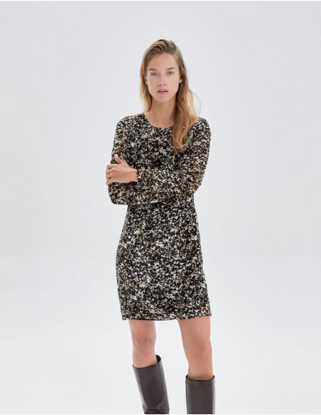 ROBE BX30495 02 Noir IKKS H23